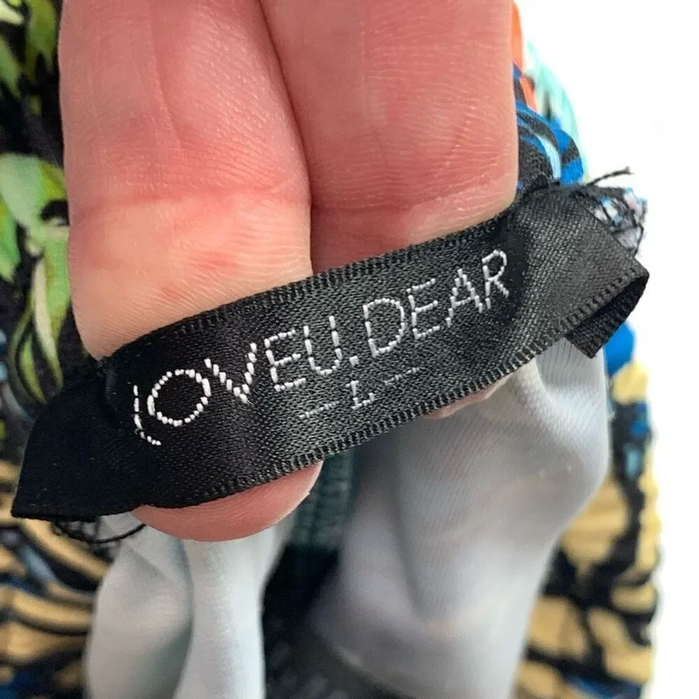 Loveu. Dear floral short size large